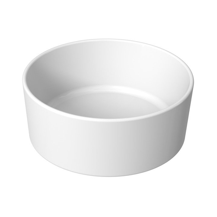 laufen Washbasin bowl cubito pure ∅40cm round white νιπτήρας πάγκου πορσελάνης