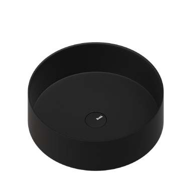 Black bowl bold solid