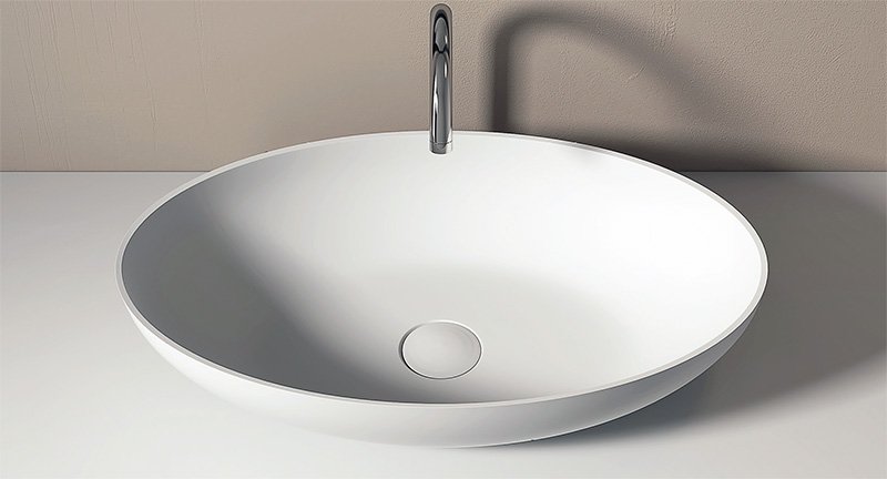 Bathroom washbasins collection Oval – Bold Solid.
