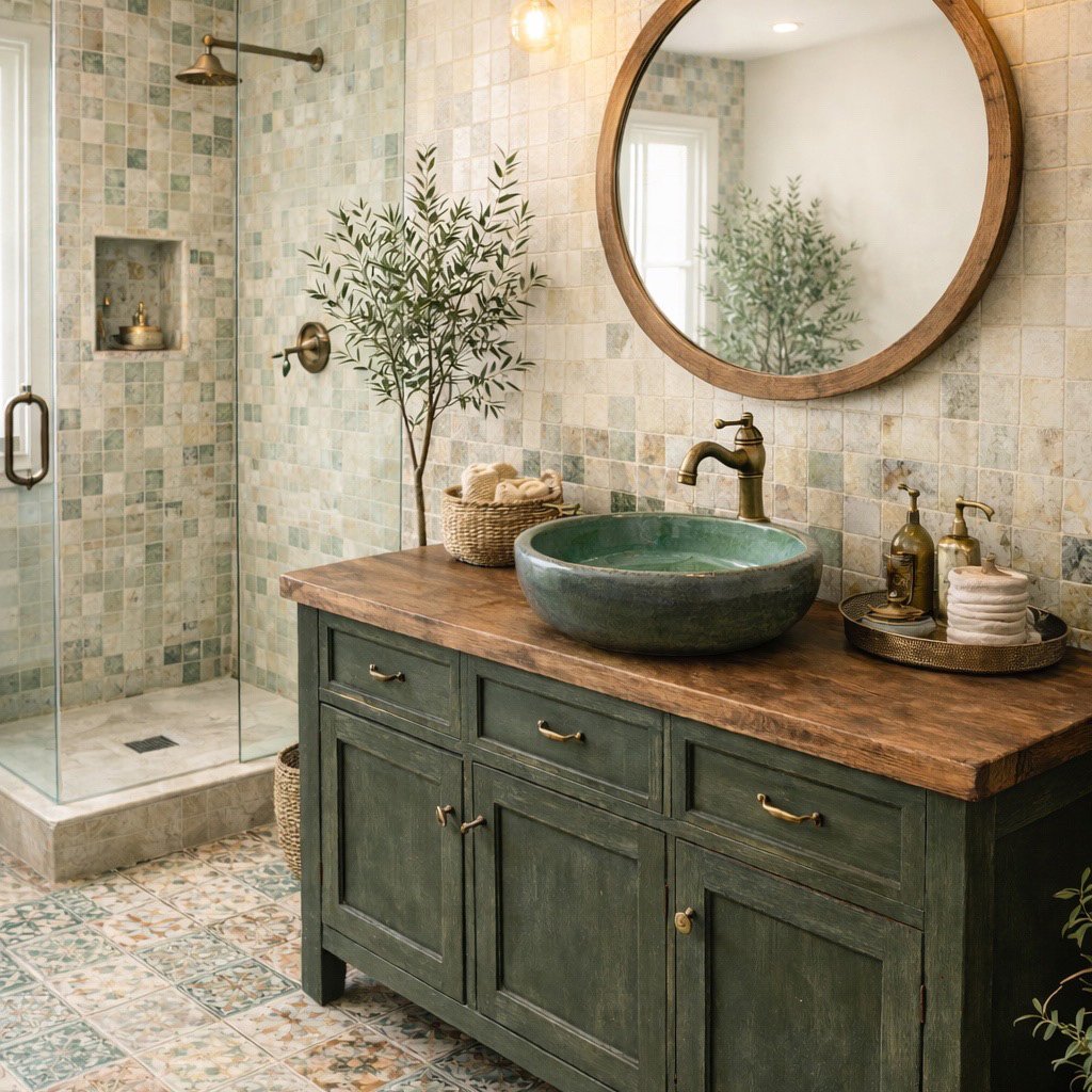 Οlive 40øx13H cm washbasin